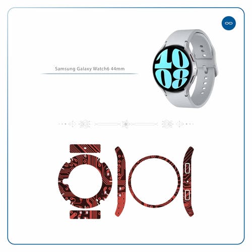 Samsung_Watch6 44mm_Red_Printed_Circuit_Board_2